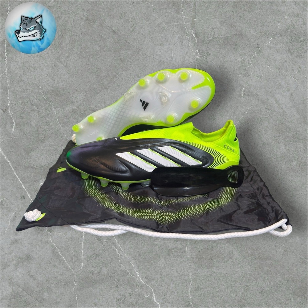 Adidas Copa Pure 3 Elite Laceless LL FG Mens Size 13.5 Cleats Black JH6302